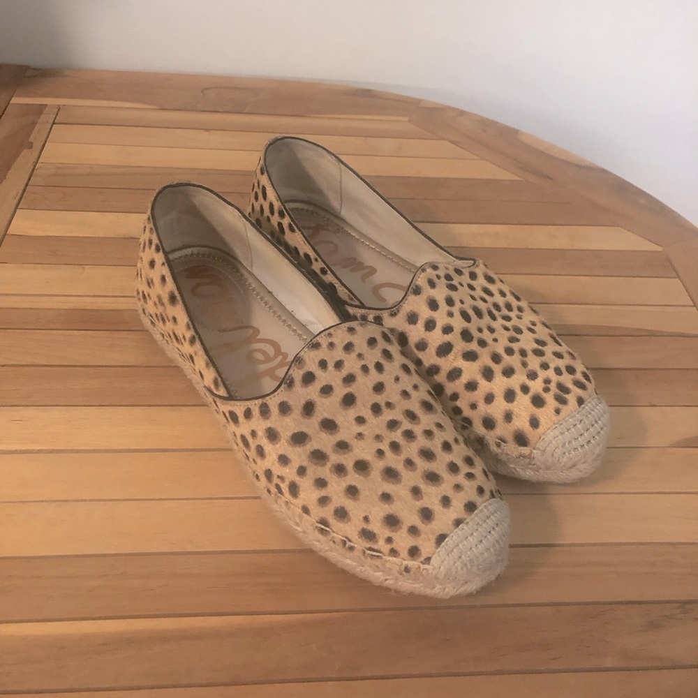 Sam Edelman Leopard Print Espadrilles